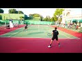 Top Tennis Training vs Malta Davis Cup Team - Doubles Tennis Match