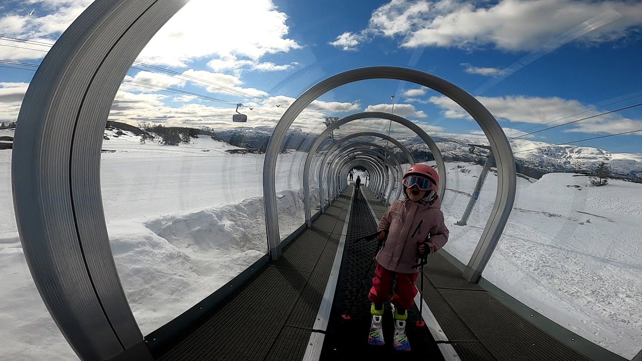 Skiing Voss Resort Norway 2021