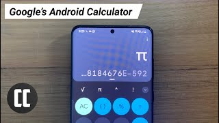 Google's ingenious variable-precision Calculator app screenshot 1