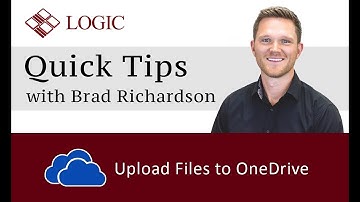 Quick Tip: Upload Files to OneDrive
