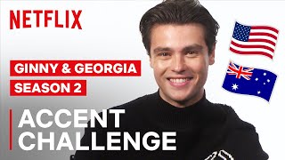 Ginny & Georgia's Felix Mallard Explains How He Does An American Accent | Netflix