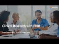 Clinical Research with FHIR