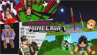 MCPE - Top 5 Best Anime Addon/Mods for Minecraft Pe | (1.17+) screenshot 2