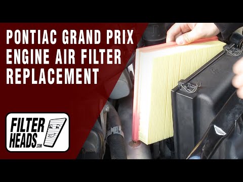 How to Replace Engine Air Filter 2005-2008 Pontiac Grand Prix V8 5.3L