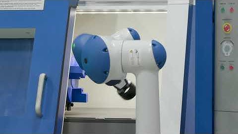 Collaborative Machine Tending Robot