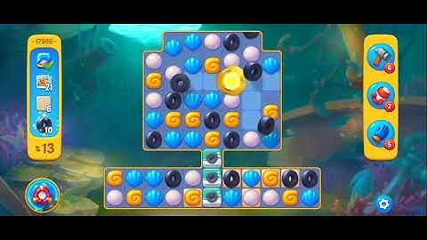 Fishdom Easy Level 17500 (with timed boosters [Super Lightning]) @choraelmin 