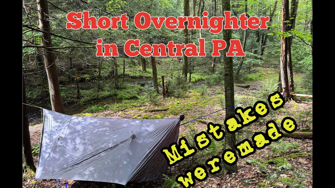 Short Overnight Backpacking Trip in Central PA