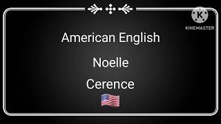 Cerence: Noelle (American English) TTS Voice Review