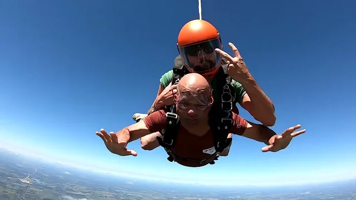 Ramesh Chamala Skydiving