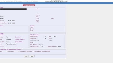 How to Create Account in BUSY Software I Nepali Language