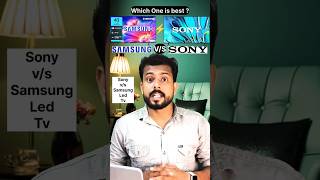 Samsung vs Sony LED TV 🔥 | Short Comparison &amp; Honest Review By Anand verma