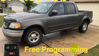 How to program your F150 Key fob for FREE