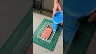 DIY iPhone cover transformation! Simple, creative &amp; satisfying build #iPhoneCover #DIY#Shorts