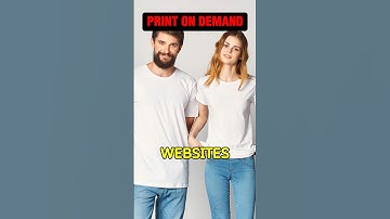 Best Print On Demand Sites #shorts #printondemand #makemoneyonline