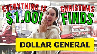 DOLLAR GENERAL CHRISTMAS SHOP WITH ME!! | *BETTER* THAN DOLLAR TREE?! EVERYTHING WAS $1.00!! by Kim Nuzzolo 1,014 views 6 months ago 10 minutes, 26 seconds