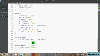 035 Create hover effects on the canvases and new game button5m 35s
