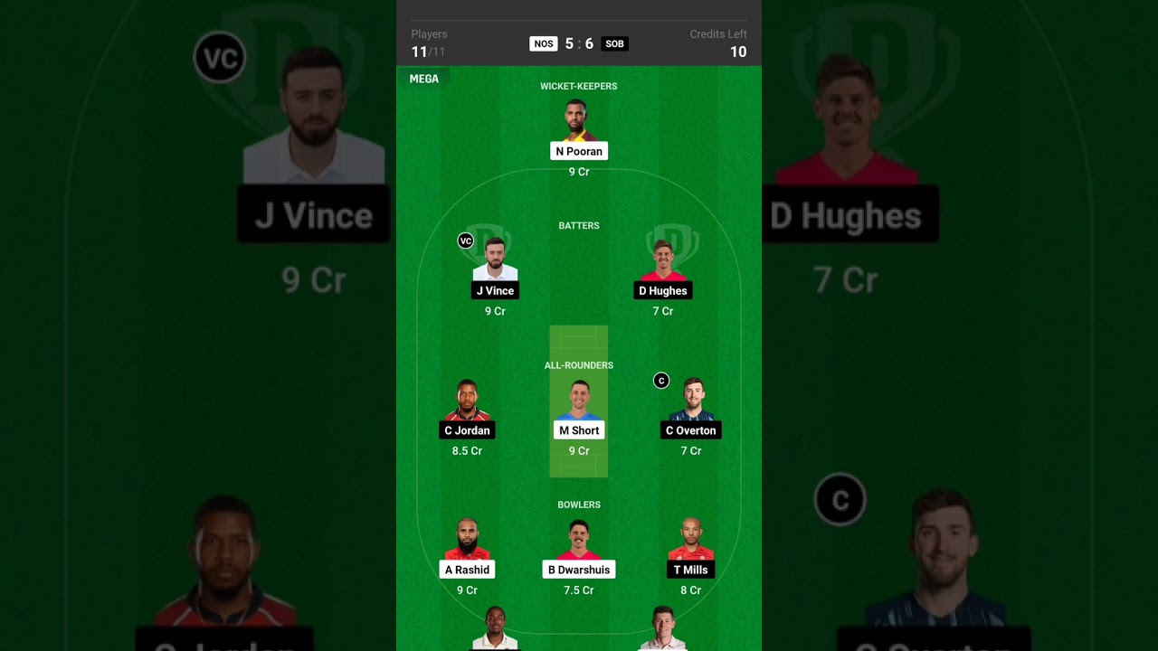 NOS vs SOB Dream11 Prediction|Northern Superchargers vs Southern Brave Dream11 Team 