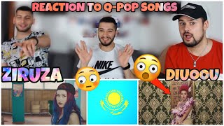 Reaction to QPOP/Kazakh Female Pop-Singers: Ziruza - Айт ендi vs. Diuoou - Hanshaiym