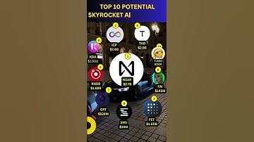 TOP 10 POTENTIAL SKYROCKET AI COINS 2025#ai