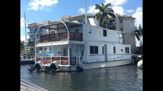 Not For Sale Custom 66&#39; 2- story Houseboat