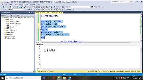 63.STRING FUNCTIONS ASCII,CHAR,CHARINDEX IN SQL - TELUGU