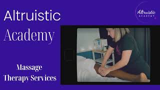 massage therapy services|Clearwater, FL|Altruistic Academy