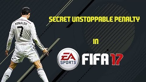 Secret Penalty trick in fifa 17!