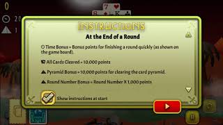 Learn How to Play Pyramid Solitaire: Mummy's Curse! screenshot 1