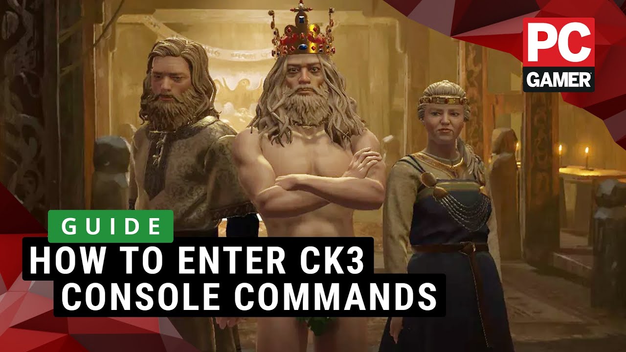 How To Use Console Commands In Crusader Kings 3 Guide Youtube