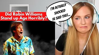 Robin Williams - Live At The Met -  Funniest Joke EVER? | Irish Girl Reaction