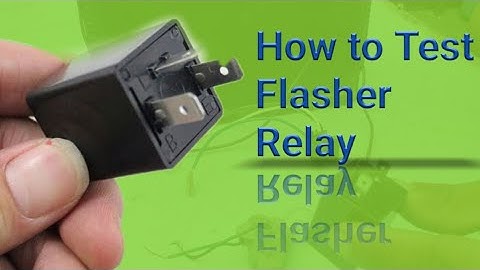 How to Test Car Flasher Relay | Tagalog with English Caption