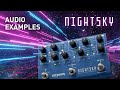 Strymon nightsky  audio examples demo