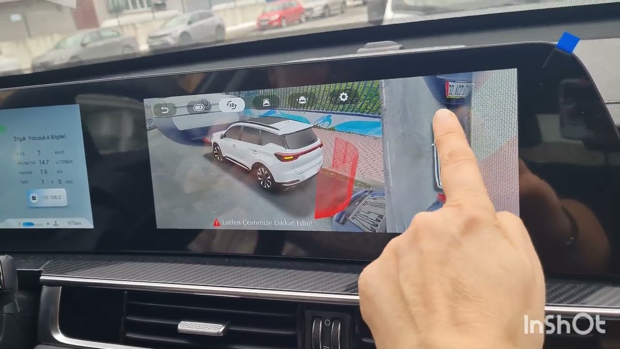 KAMERALARLA PARALEL PARK. 360, ÖN VE ARKA KAMERA BİRARADA😁😁