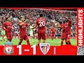 Faits saillants  liverpool contre athletic club  jota marque devant les supporters