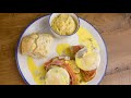 Fried Bologna, Sausage Gravy &amp; Buttermilk Biscuits