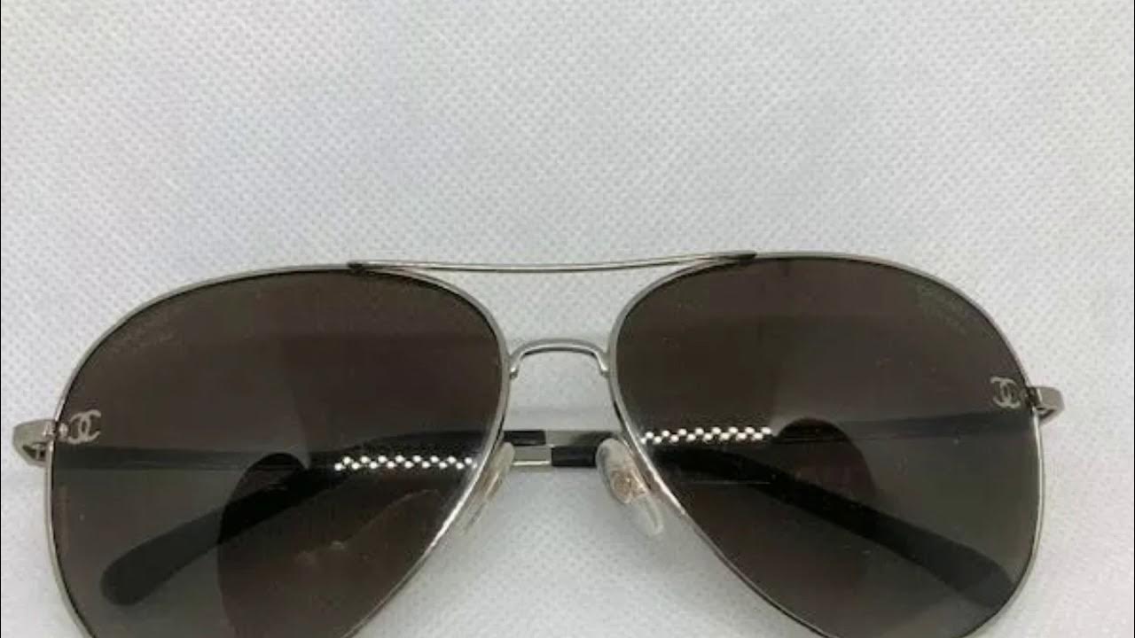 Chanel polarized sunglasses 4189TQ review - YouTube