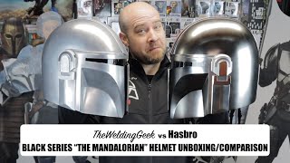 TheWeldingGeek vs HASBRO BLACKSERIES THE MANDALORIAN UNBOXING AND COMPARISON @theweldinggeek