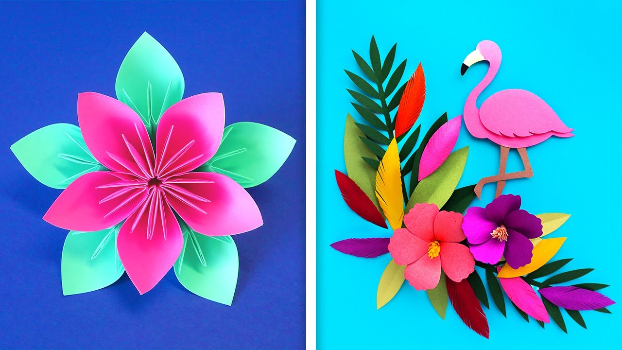 TIME FOR SPRING! || Cute Paper Flower And Other Paper DIYs