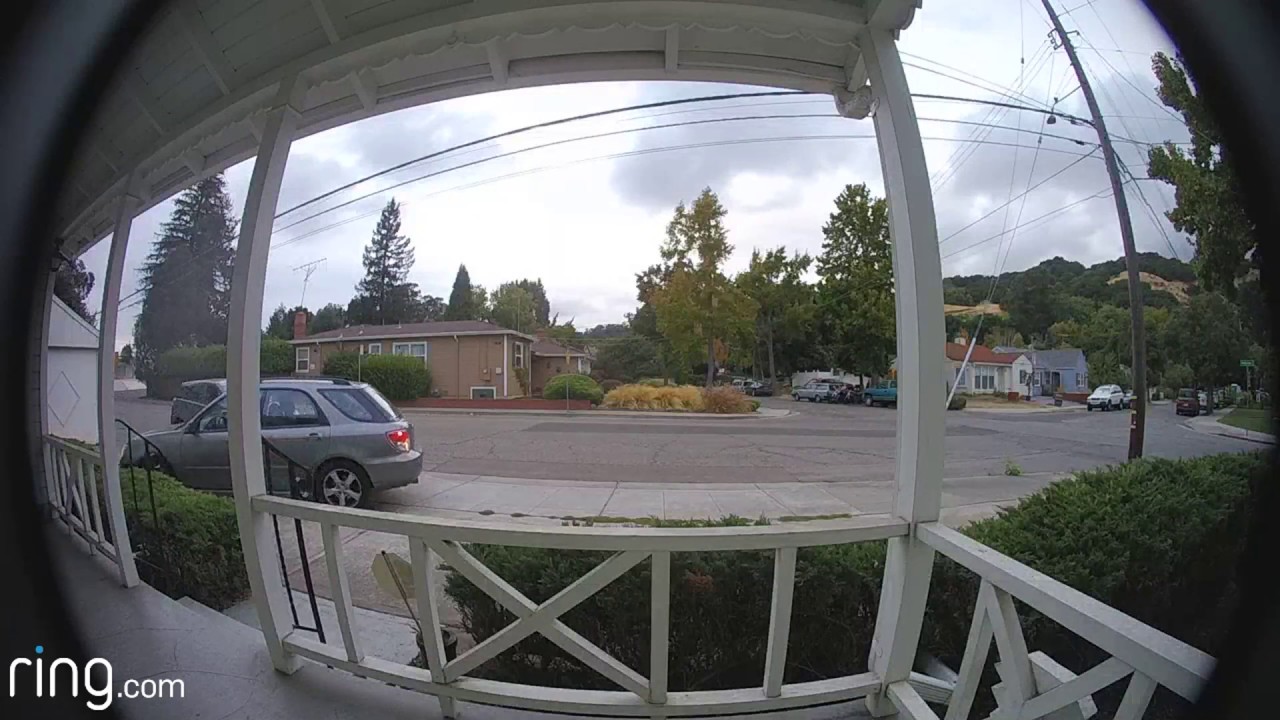 ring doorbell camera view