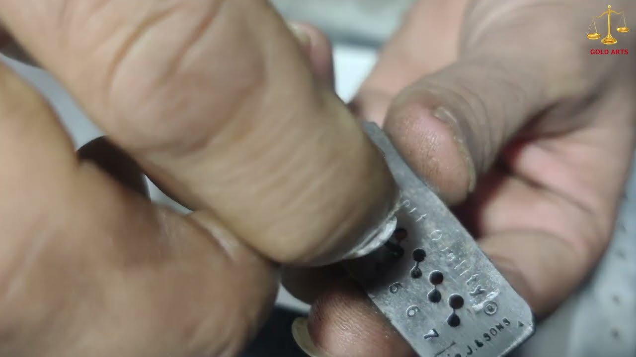 How to Make Gold Screw for Earrings YouTube