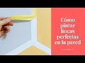 Cómo Pintar Líneas Perfectas en la Pared con Hexágonos | BRICOYDECO BRICOLAJE DECORACION