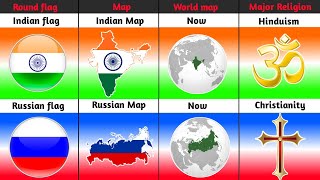 India Vs Russia - Country Comparisonreal Data 2.0