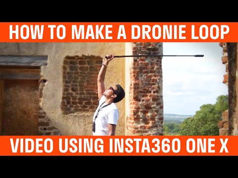 how-to-make-a-dronie-loop-video-insta360-one-x-tutorial