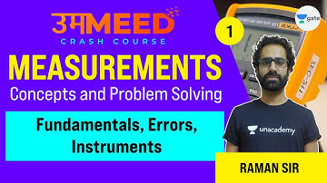 Fundamentals, Errors, Instruments |L1| Concepts & Problem Solving | Measurement, Ummeed Crash Course
