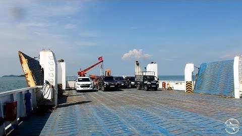 Phà Thạnh Thới từ Hà Tiên qua Phú Quốc