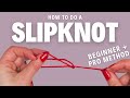 How to make a slip knot | Beginner and pro method for knitting and crochet