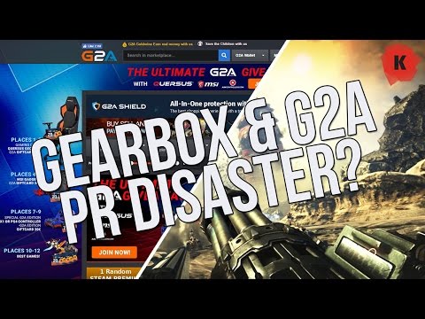 Video: Gearbox Je Partner S Kontroverznim Preprodajalcem Ključev Za Igre G2A Za Bulletstorm: Sveženj Full Clip Edition