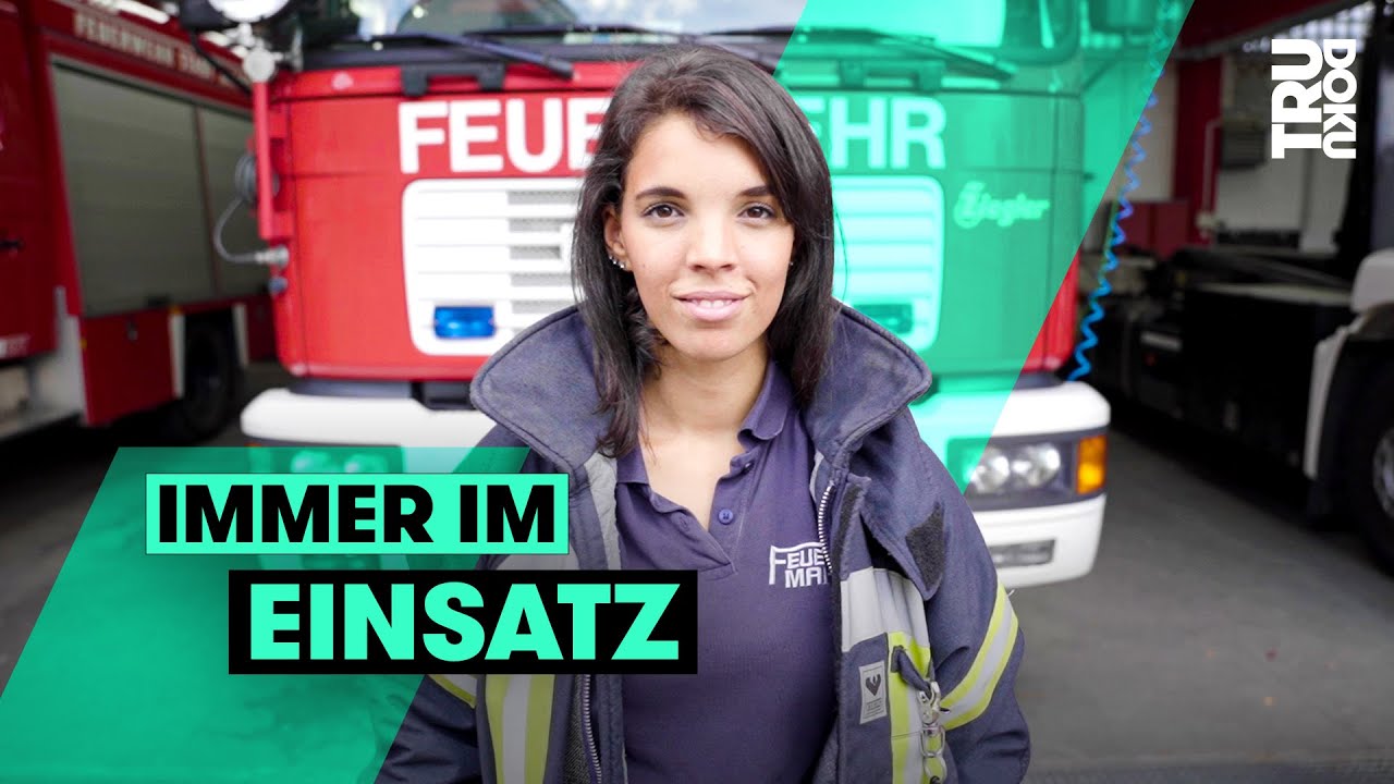 Als Frau bei der Feuerwehr: 