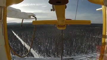 Sliding Out Of Derrick!