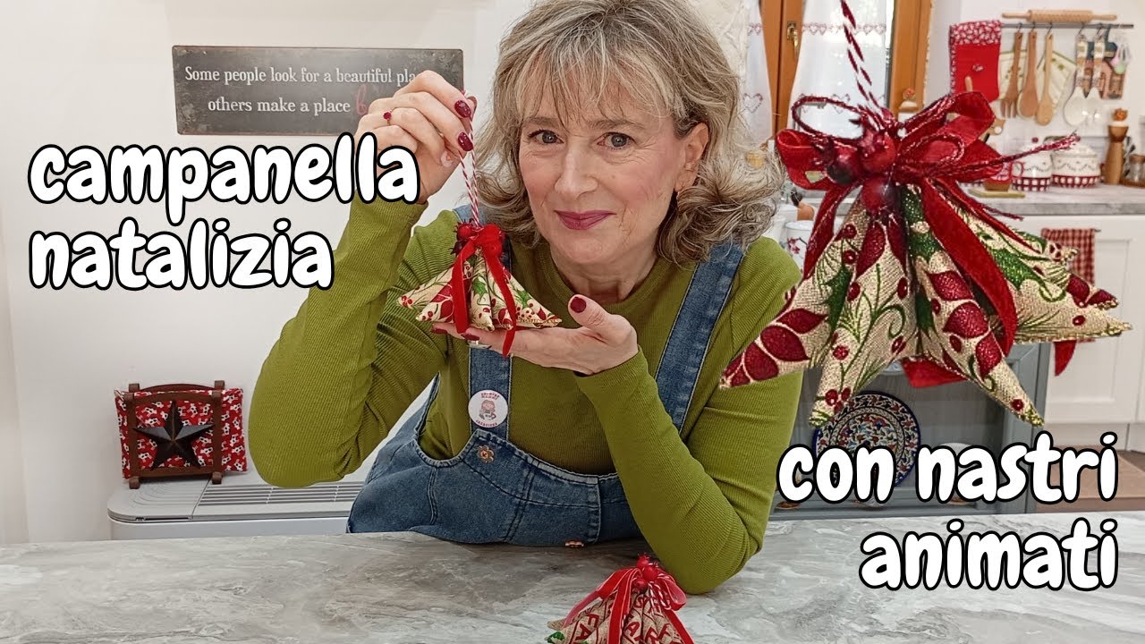 Campanella con nastro animato - TUTORIAL FACILE